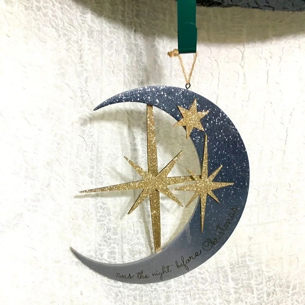 " Twas The Night Before..." Star & Moon Wall Decor